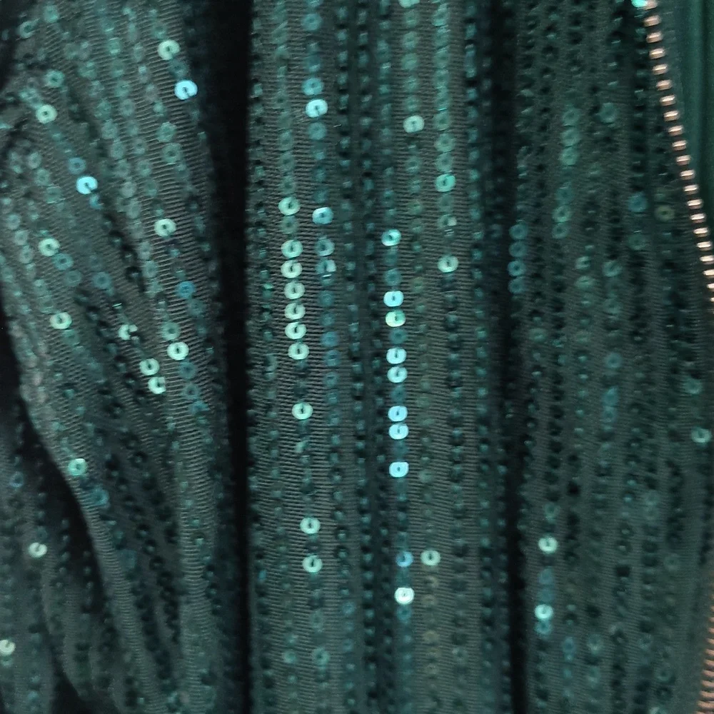 Sequin Green Jacket - Picture 5 of 5